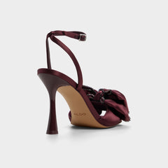 Bordo Tinsel in Bordo - Strappy heeled sandal, Stiletto heel | Aldo