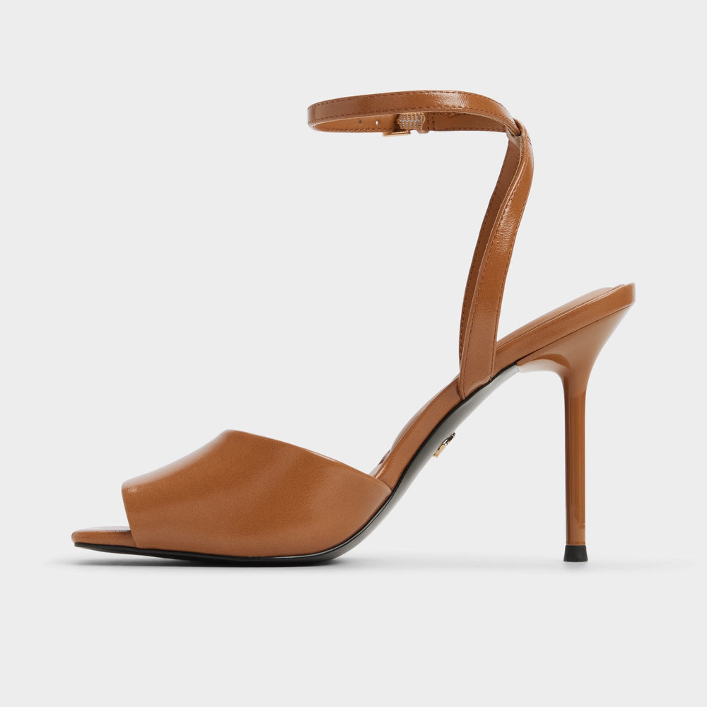 Tan Kaiasien in Tan - Heeled sandal, Stiletto heel | Aldo