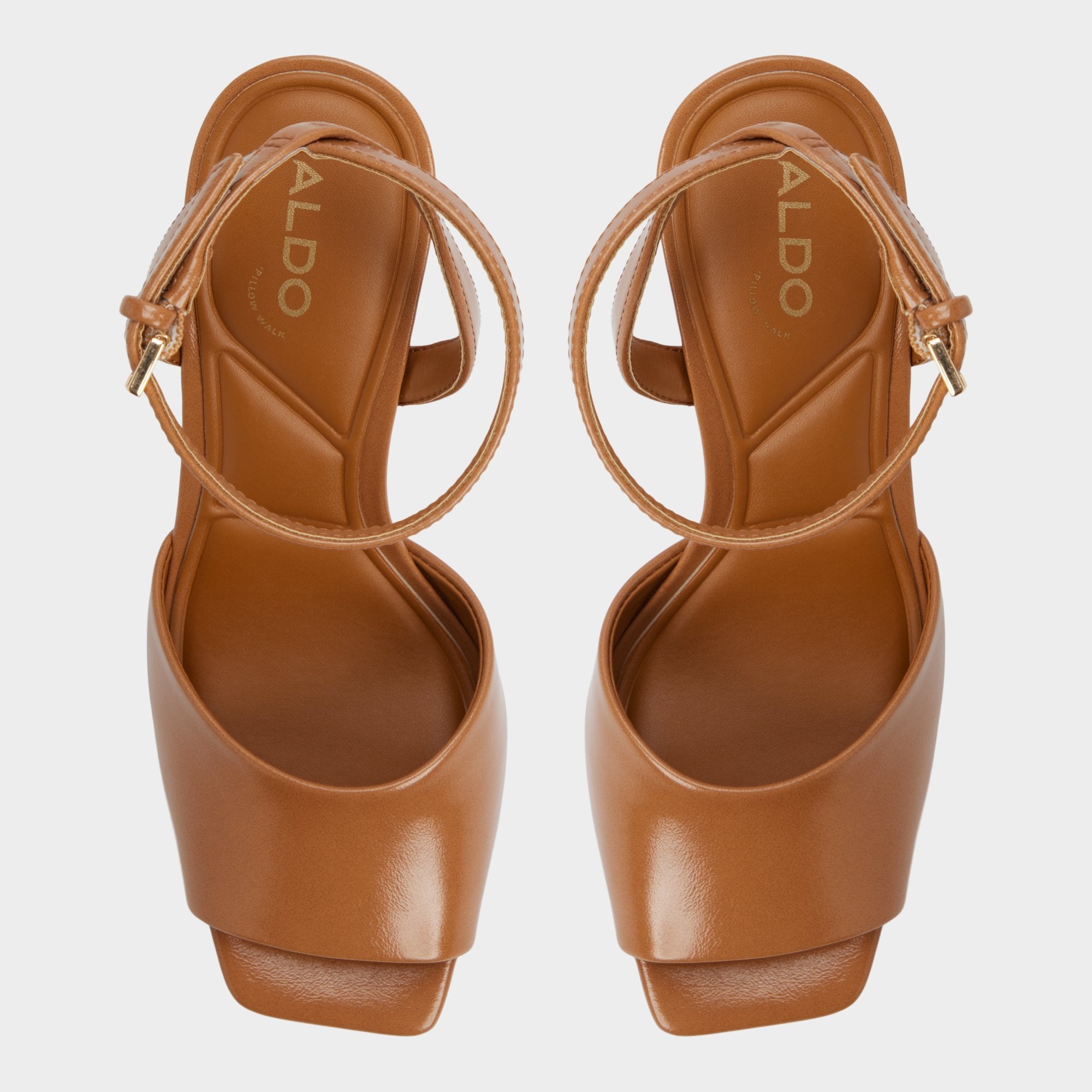 Tan Kaiasien in Tan - Heeled sandal, Stiletto heel | Aldo