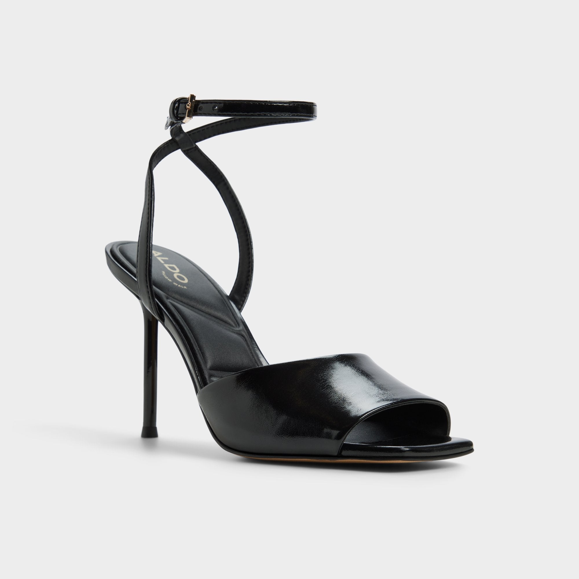 Black Kaiasien in Black - Heeled sandal, Stiletto heel | Aldo