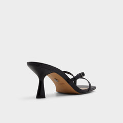 Black Gannever Black Women's Thong Sandals - Heeled flip flop, Stiletto heel | Aldo