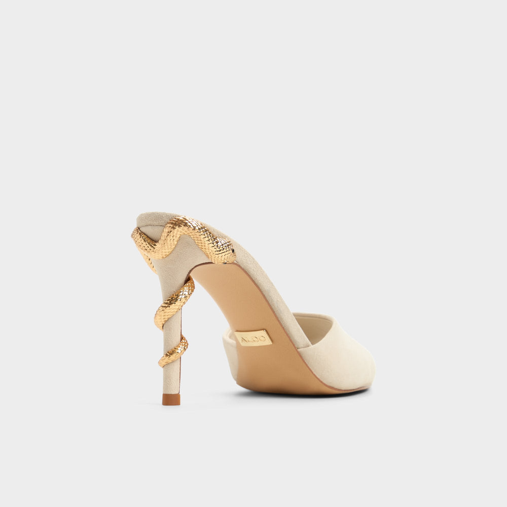 Bone Seashella Bone Women's Heeled mules - Heeled mule | Aldo