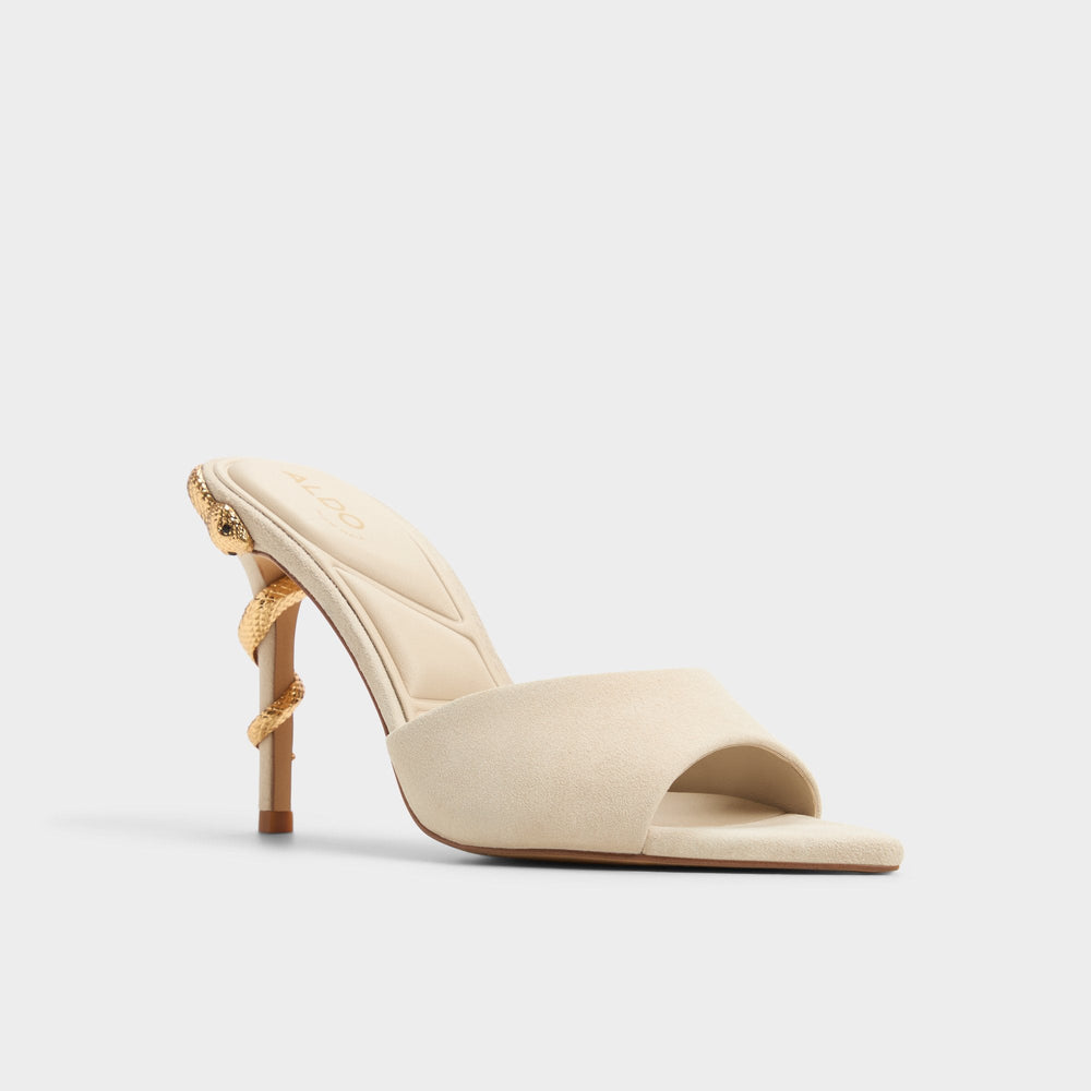 Bone Seashella Bone Women's Heeled mules - Heeled mule | Aldo
