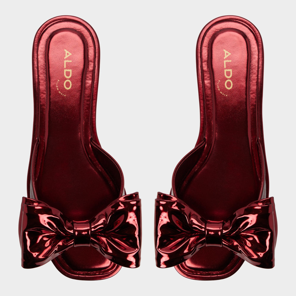 Medium red Bowetta in Medium Red - Slide sandal | Aldo