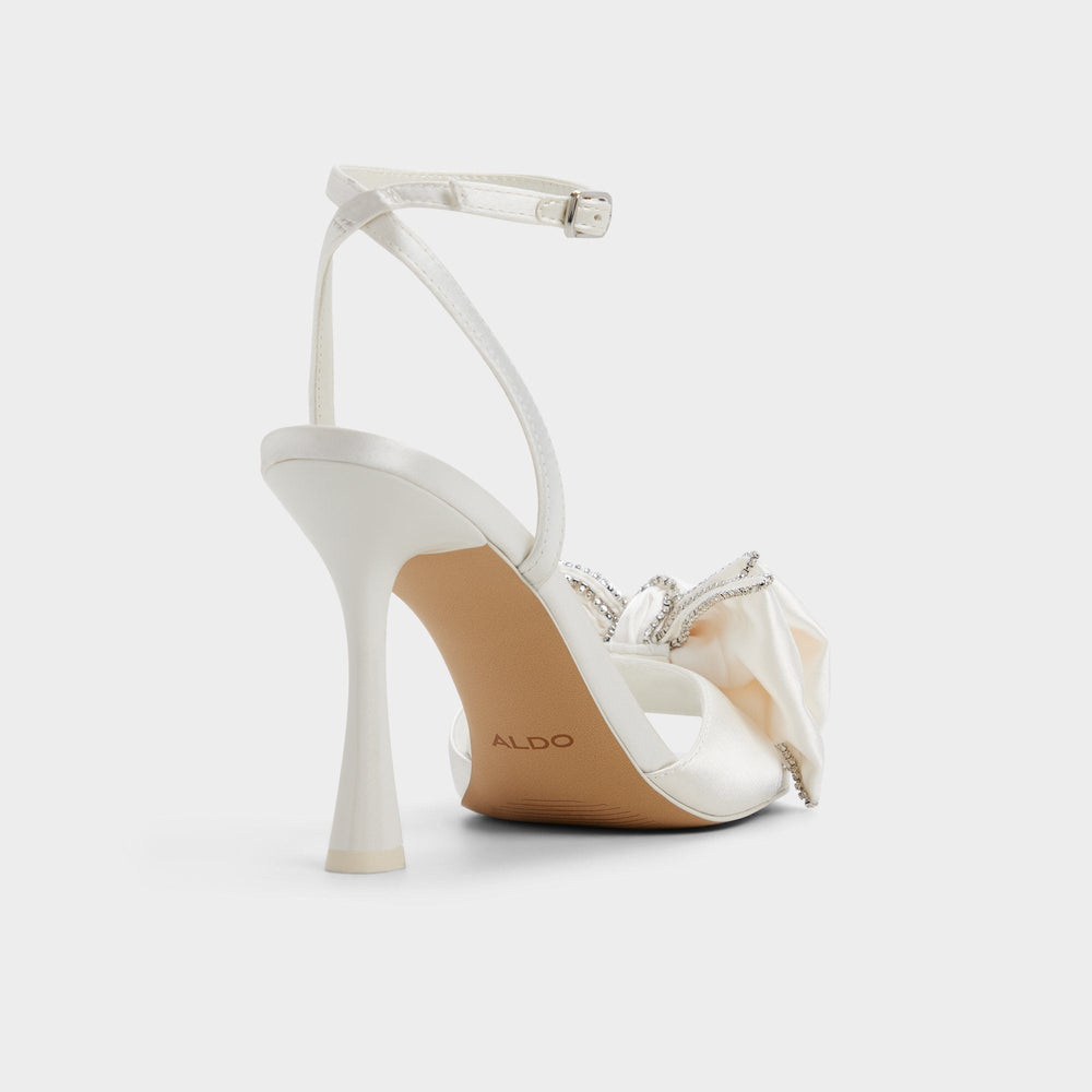 Other white Tinsel in Other White - Strappy heeled sandal, Stiletto heel | Aldo
