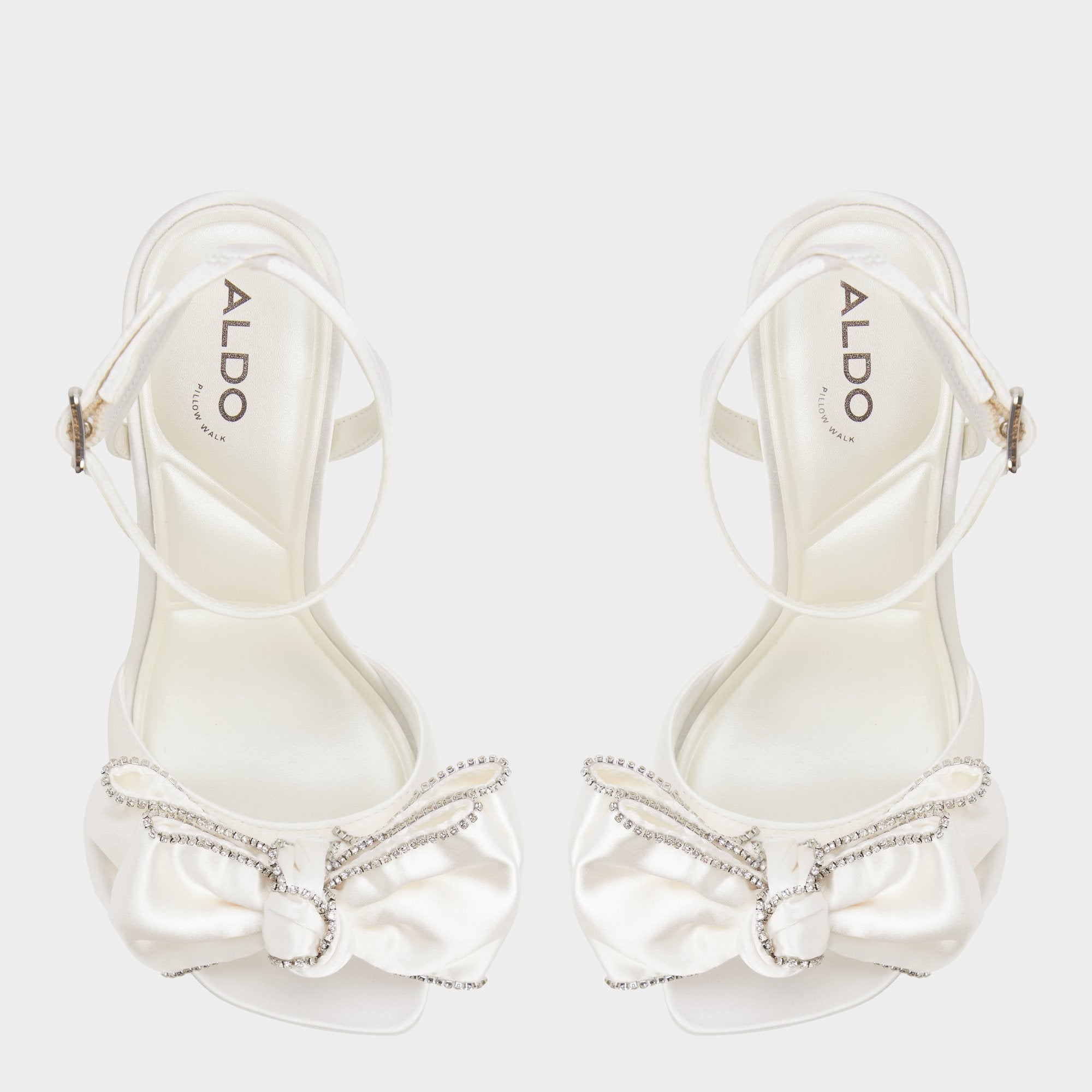 Other white Tinsel in Other White - Strappy heeled sandal, Stiletto heel | Aldo