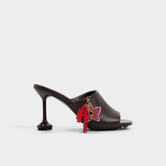 Dark brown Demogorgon in Dark Brown - Women's heeled mule | Aldo