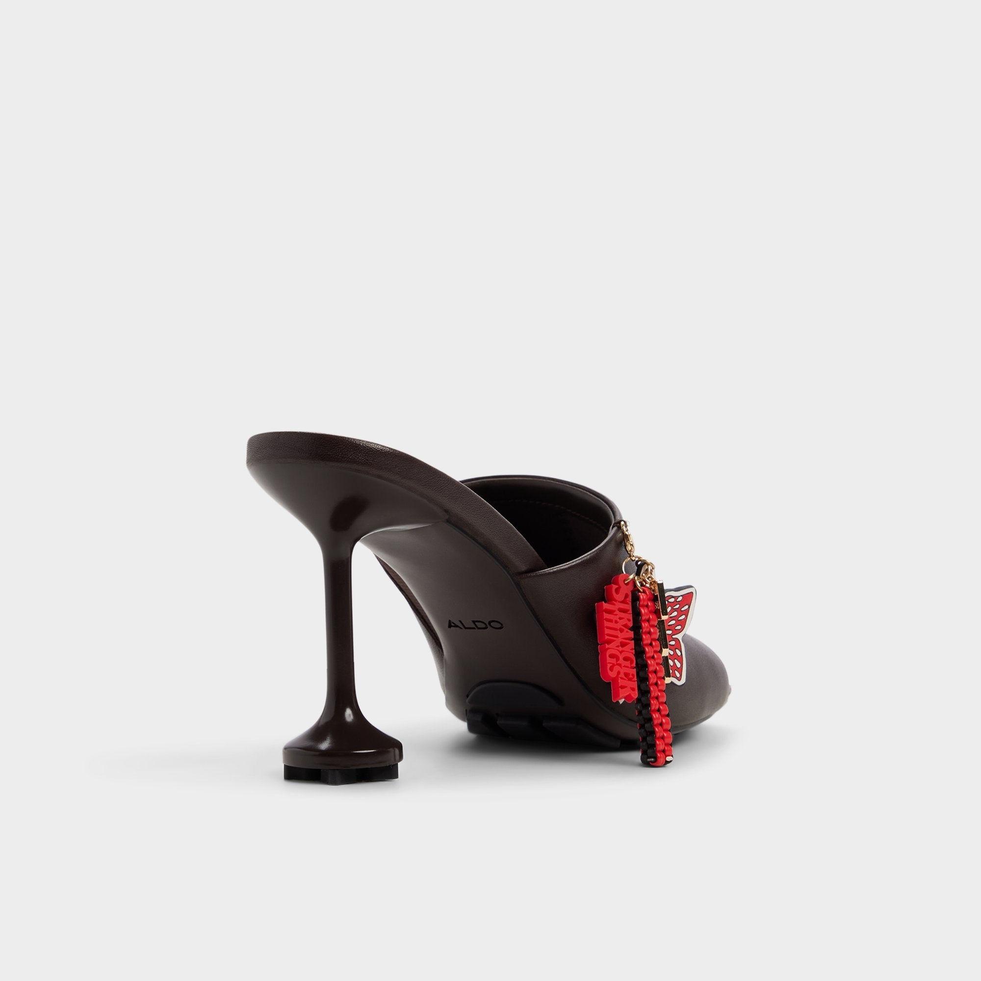Dark brown Demogorgon in Dark Brown - Women's heeled mule | Aldo