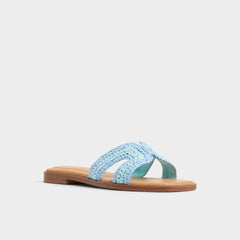 Blue Combo Itsandal Blue Combo Women's Flats - Slide sandal | Aldo