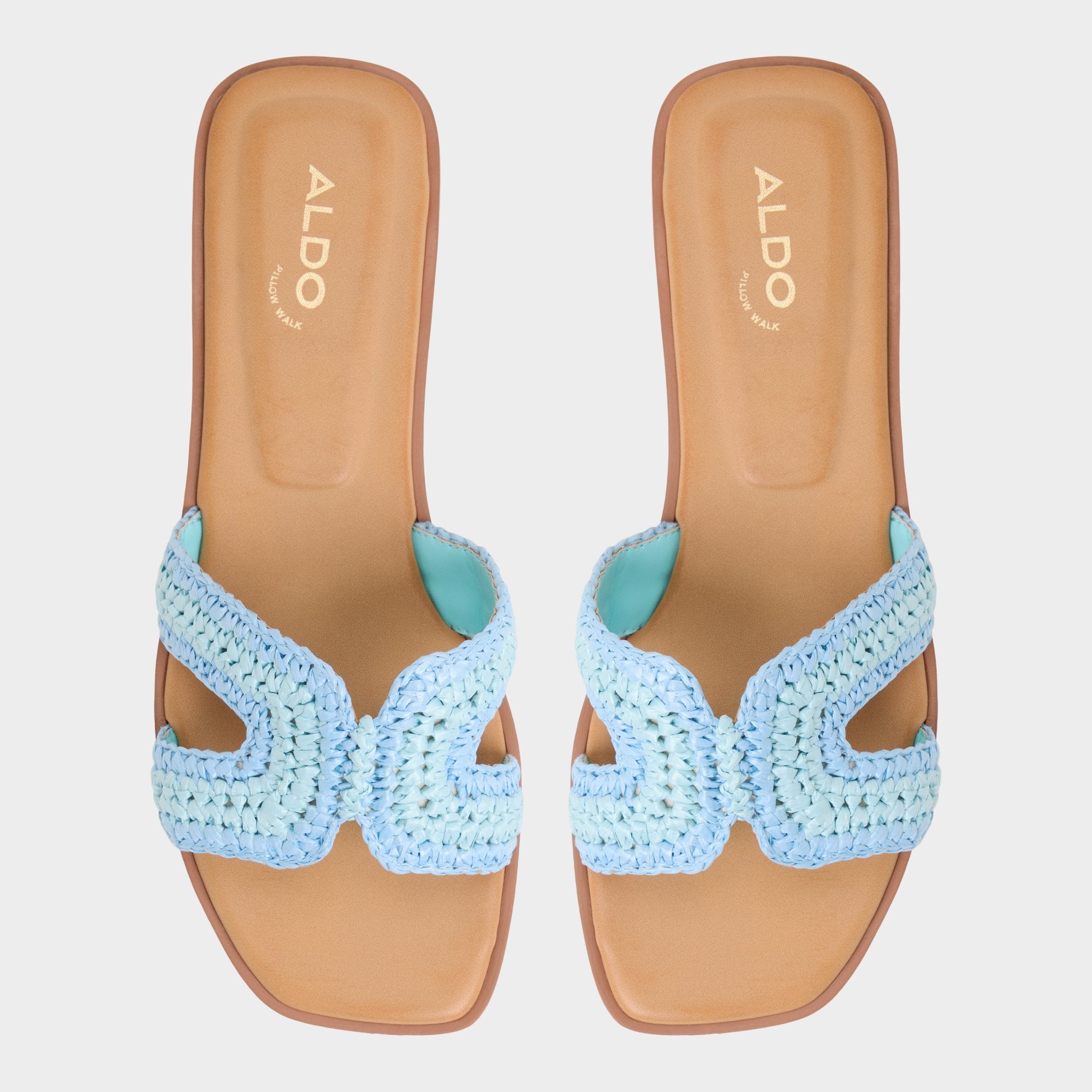 Blue Combo Itsandal Blue Combo Women's Flats - Slide sandal | Aldo