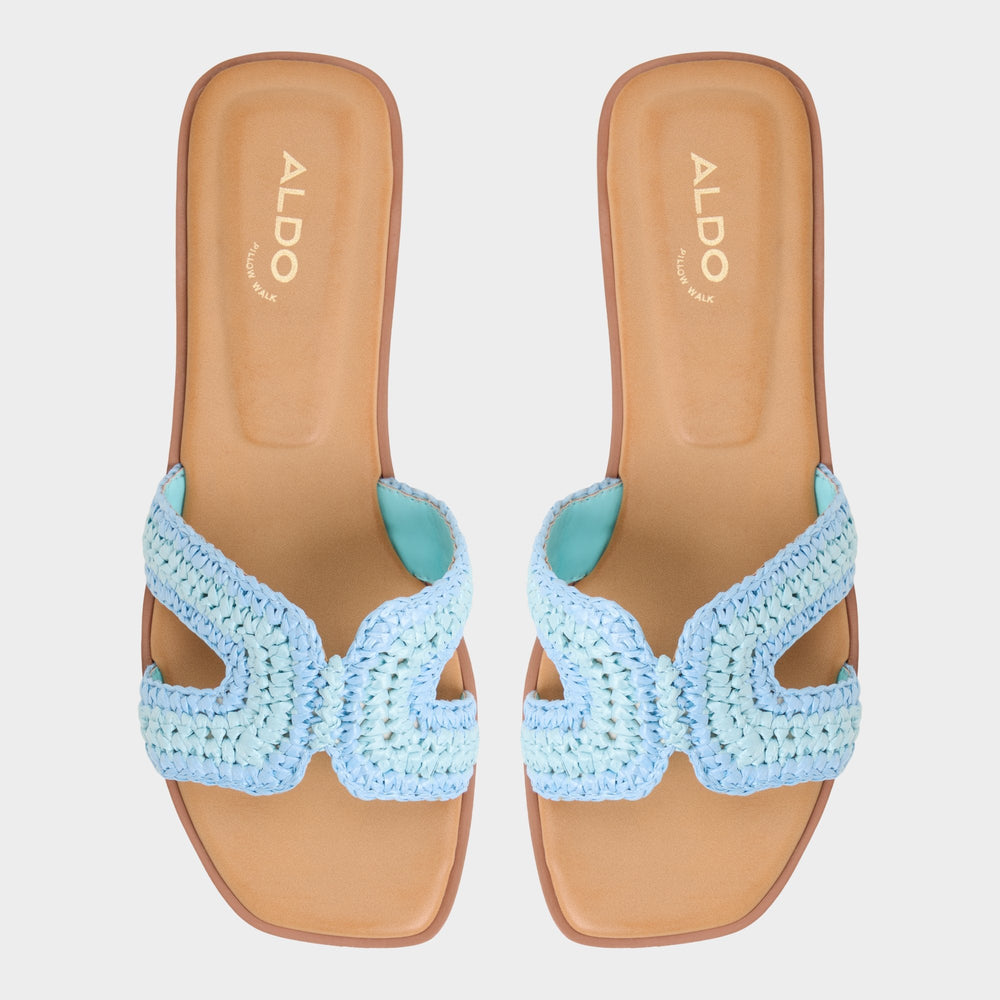 Blue Combo Itsandal Blue Combo Women's Flats - Slide sandal | Aldo