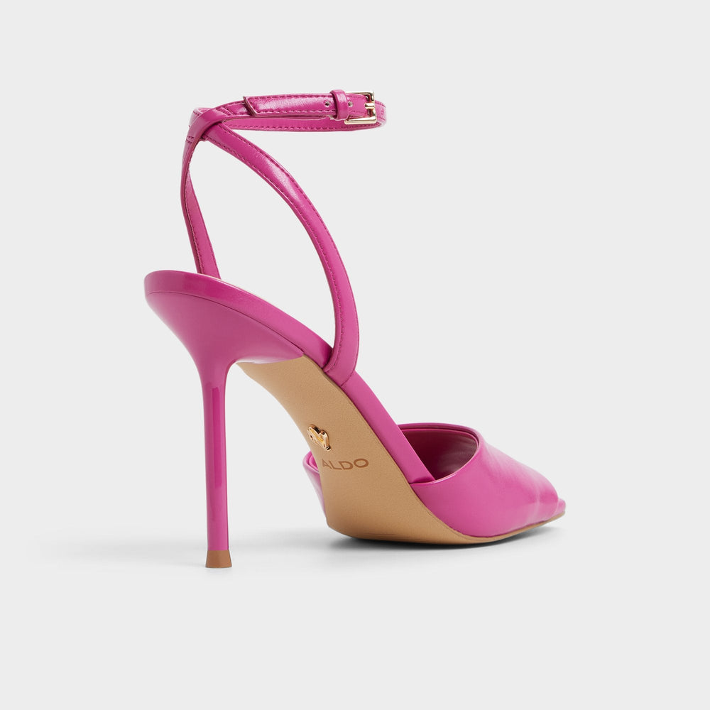 Pink Kaiasien Pink Women's Heeled sandals - Strappy heeled sandal, Stiletto heel | Aldo