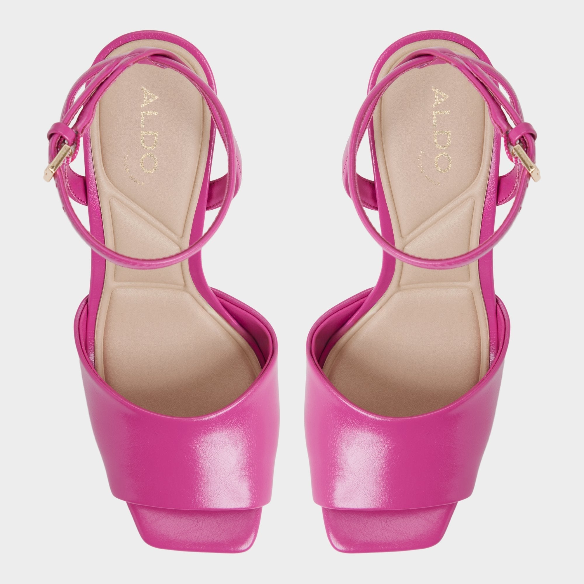 Pink Kaiasien Pink Women's Heeled sandals - Strappy heeled sandal, Stiletto heel | Aldo