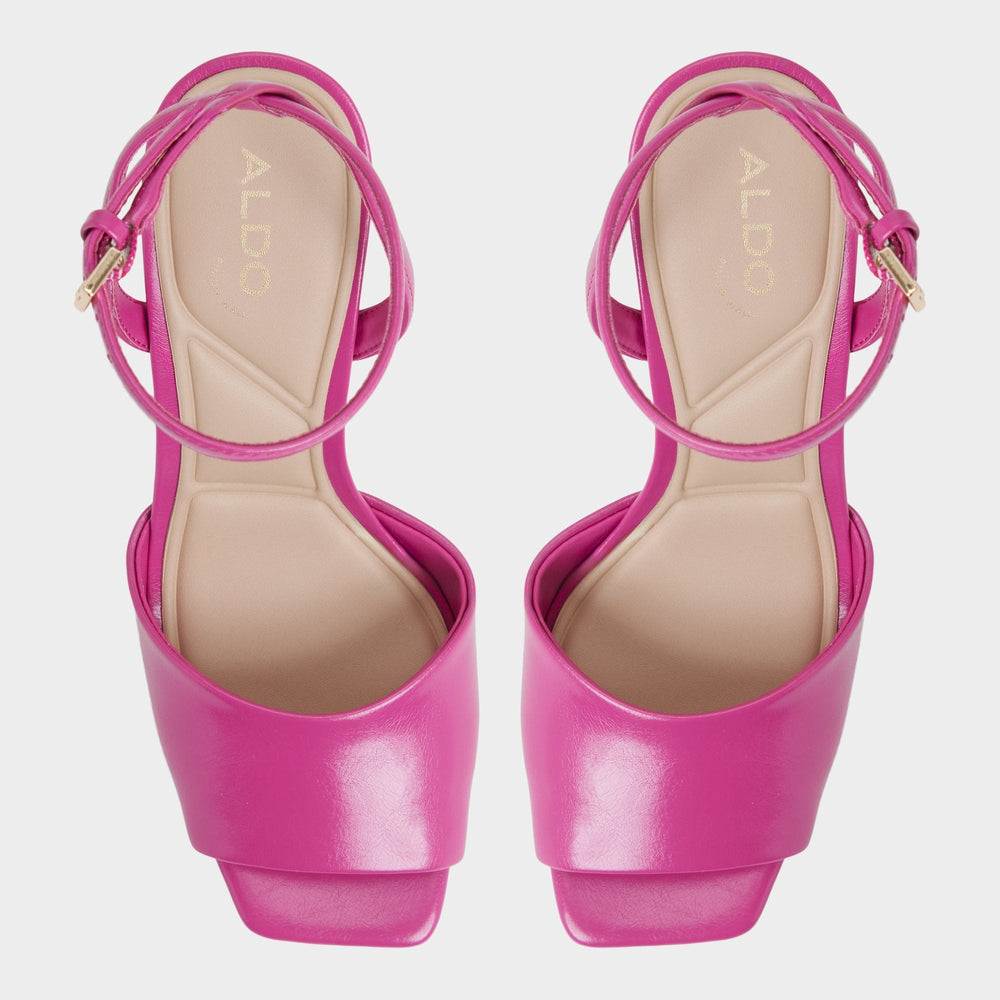 Pink Kaiasien Pink Women's Heeled sandals - Strappy heeled sandal, Stiletto heel | Aldo