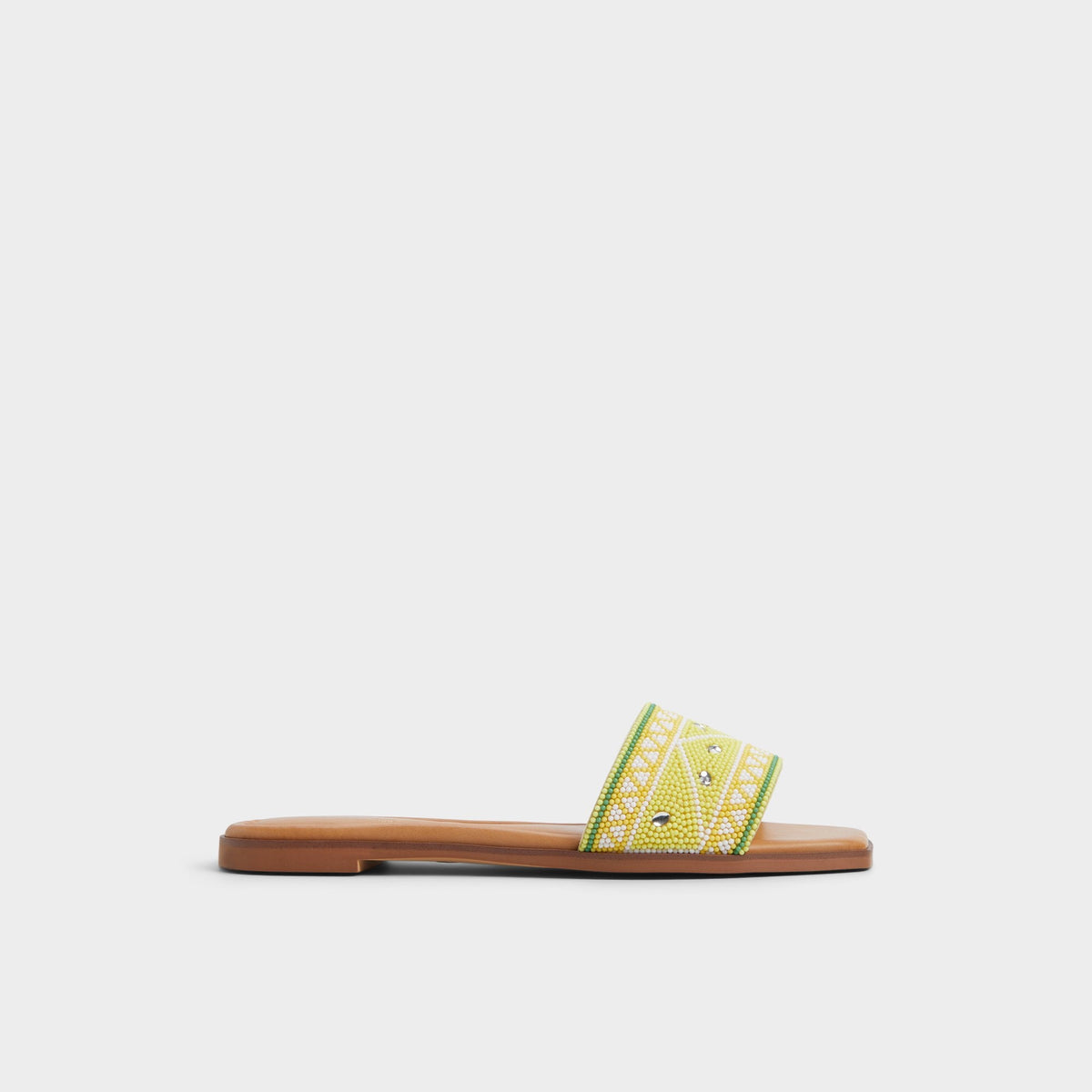 Bright Yellow Seavacay Bright Yellow Women's Travel essentials - Slide sandal | Aldo