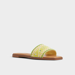 Bright Yellow Seavacay Bright Yellow Women's Travel essentials - Slide sandal | Aldo