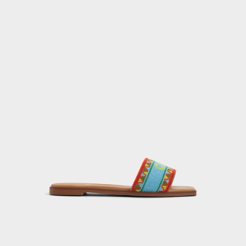 Bright Multi Seavacay Bright Multi Women's Flats - Slide sandal | Aldo