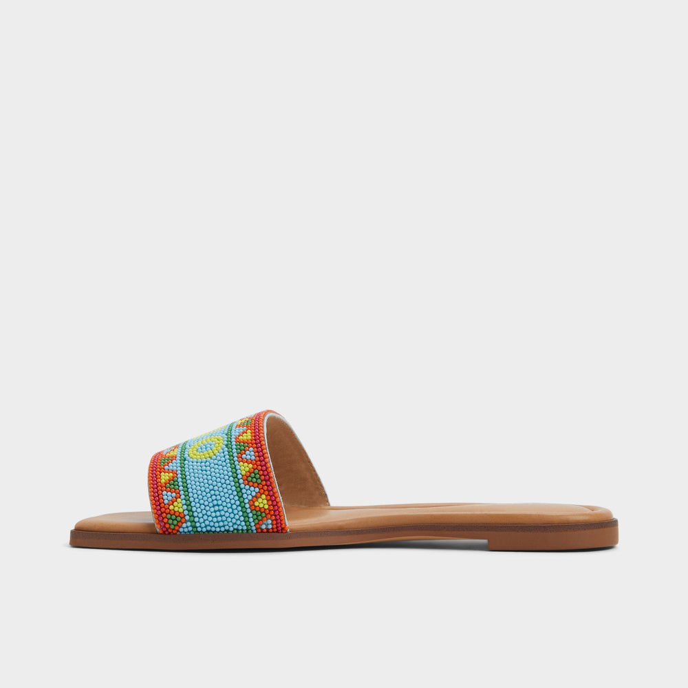 Bright Multi Seavacay Bright Multi Women's Flats - Slide sandal | Aldo