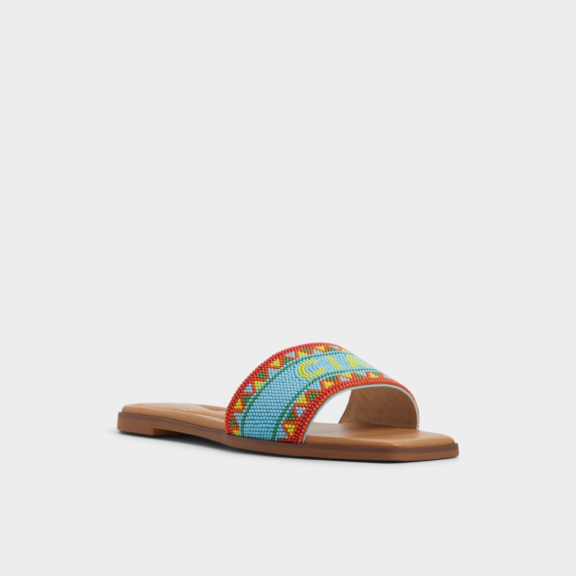 Bright Multi Seavacay Bright Multi Women's Flats - Slide sandal | Aldo