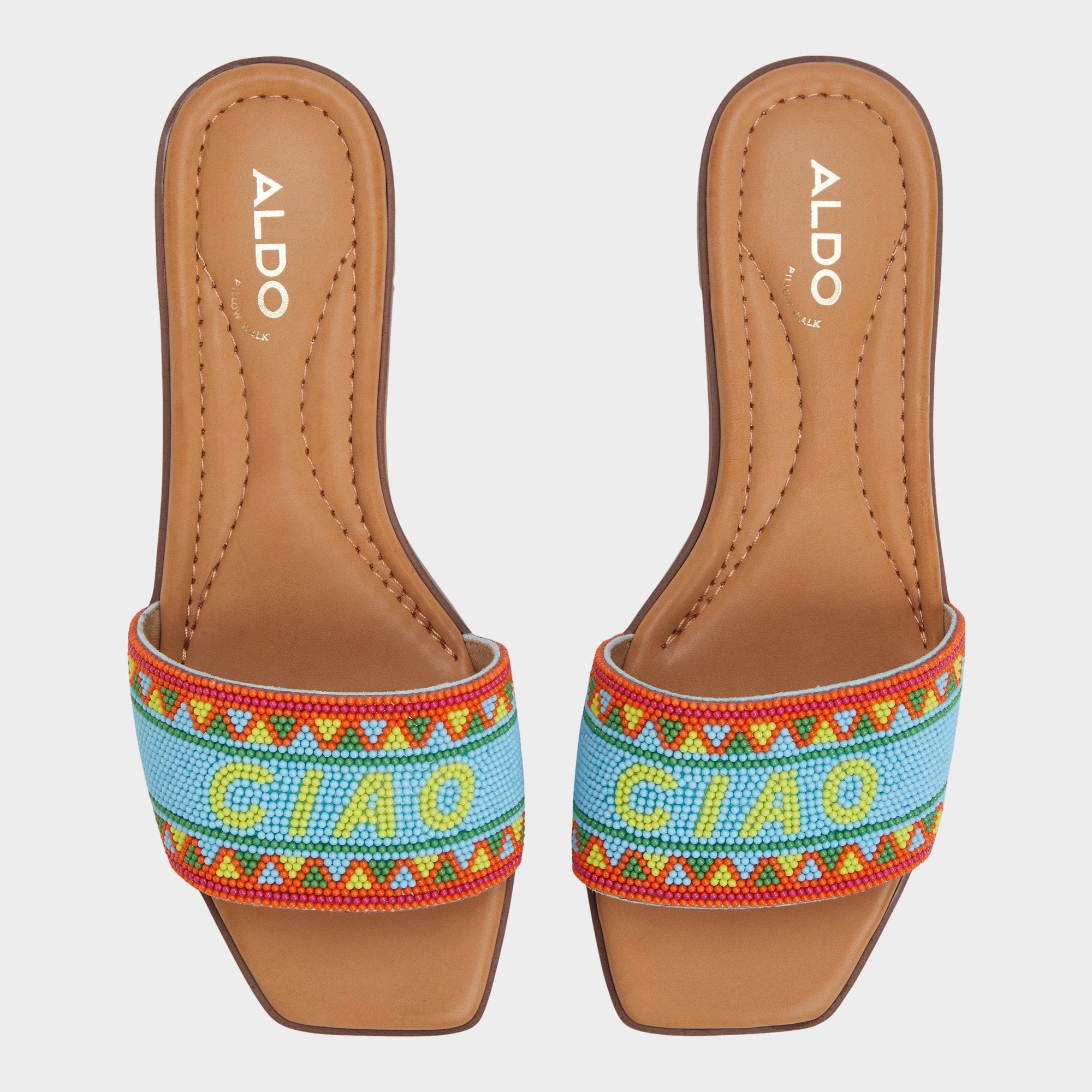 Bright Multi Seavacay Bright Multi Women's Flats - Slide sandal | Aldo