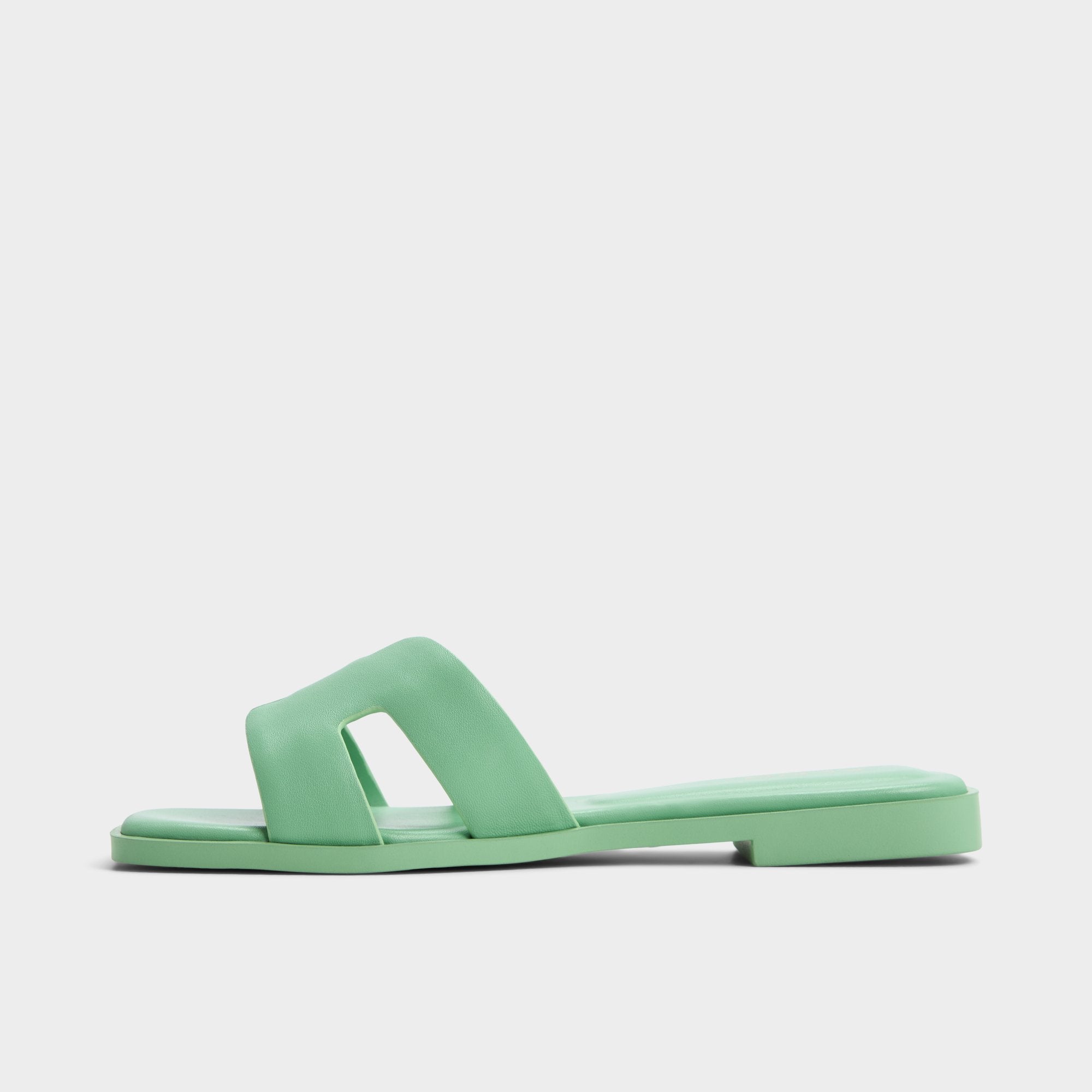 Medium green Itsandal Medium Green Women's Flats - Slide sandal | Aldo