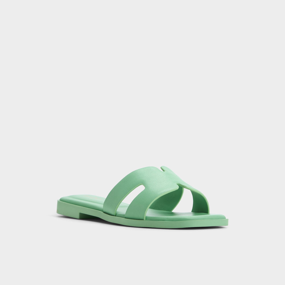 Medium green Itsandal Medium Green Women's Flats - Slide sandal | Aldo
