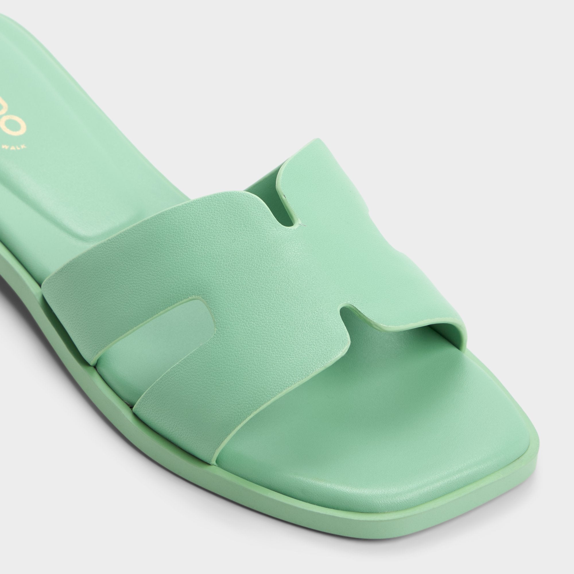 Medium green Itsandal Medium Green Women's Flats - Slide sandal | Aldo