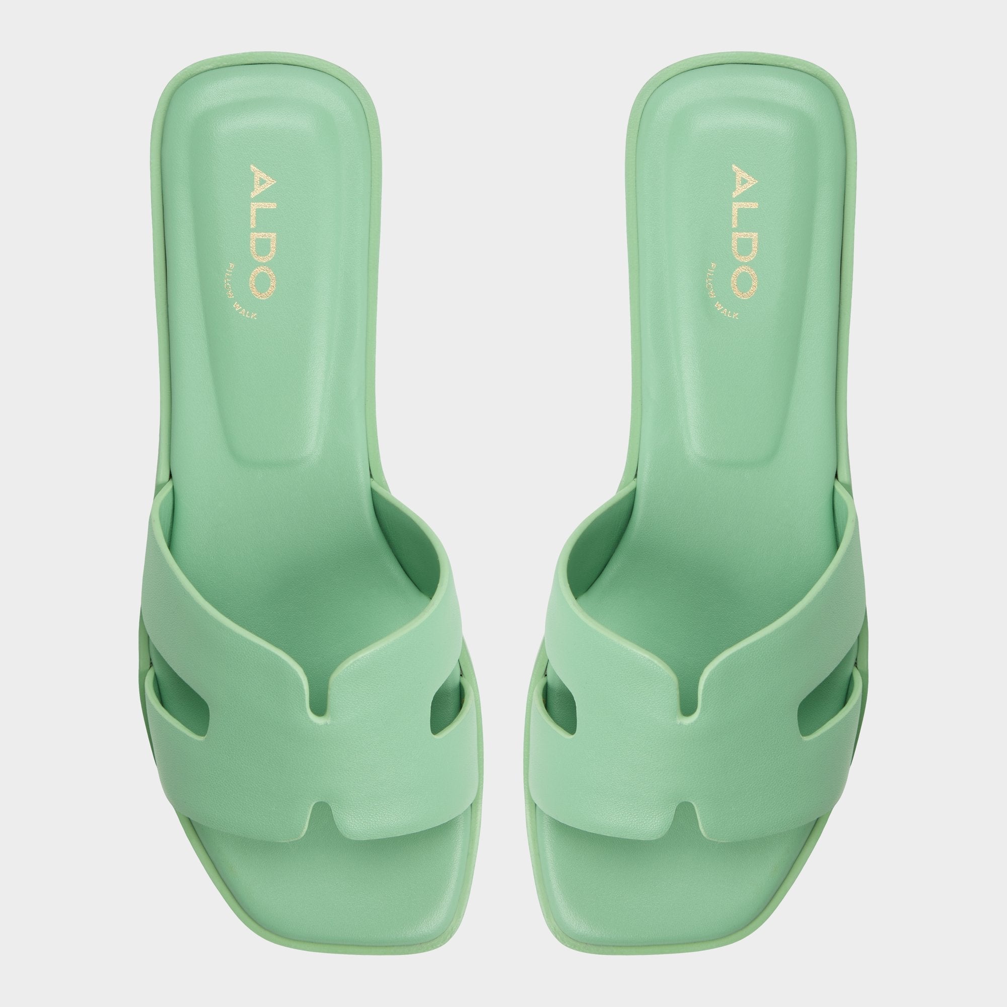 Medium green Itsandal Medium Green Women's Flats - Slide sandal | Aldo
