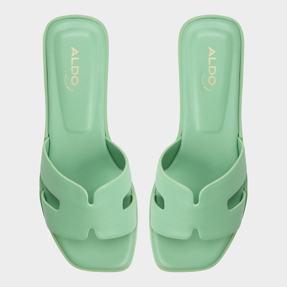 Medium green Itsandal Medium Green Women's Flats - Slide sandal | Aldo