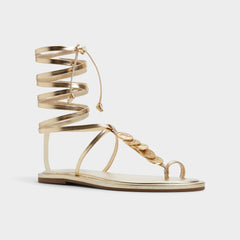 Gold Artemisa Gold Women's Travel essentials - T-strap sandal | Aldo