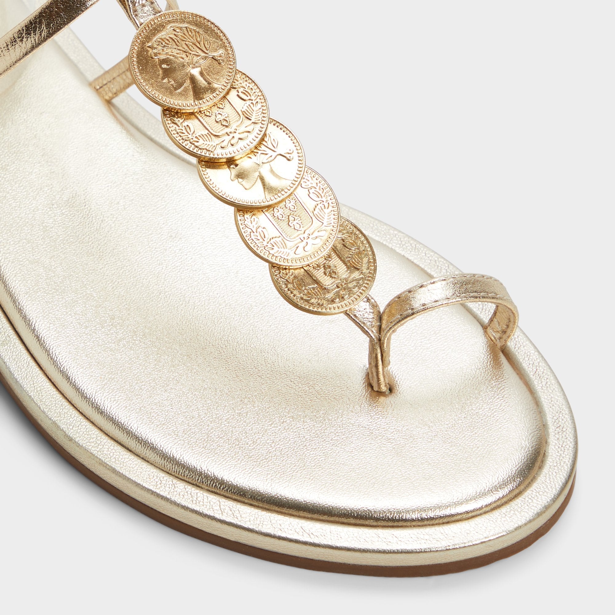Gold Artemisa Gold Women's Travel essentials - T-strap sandal | Aldo