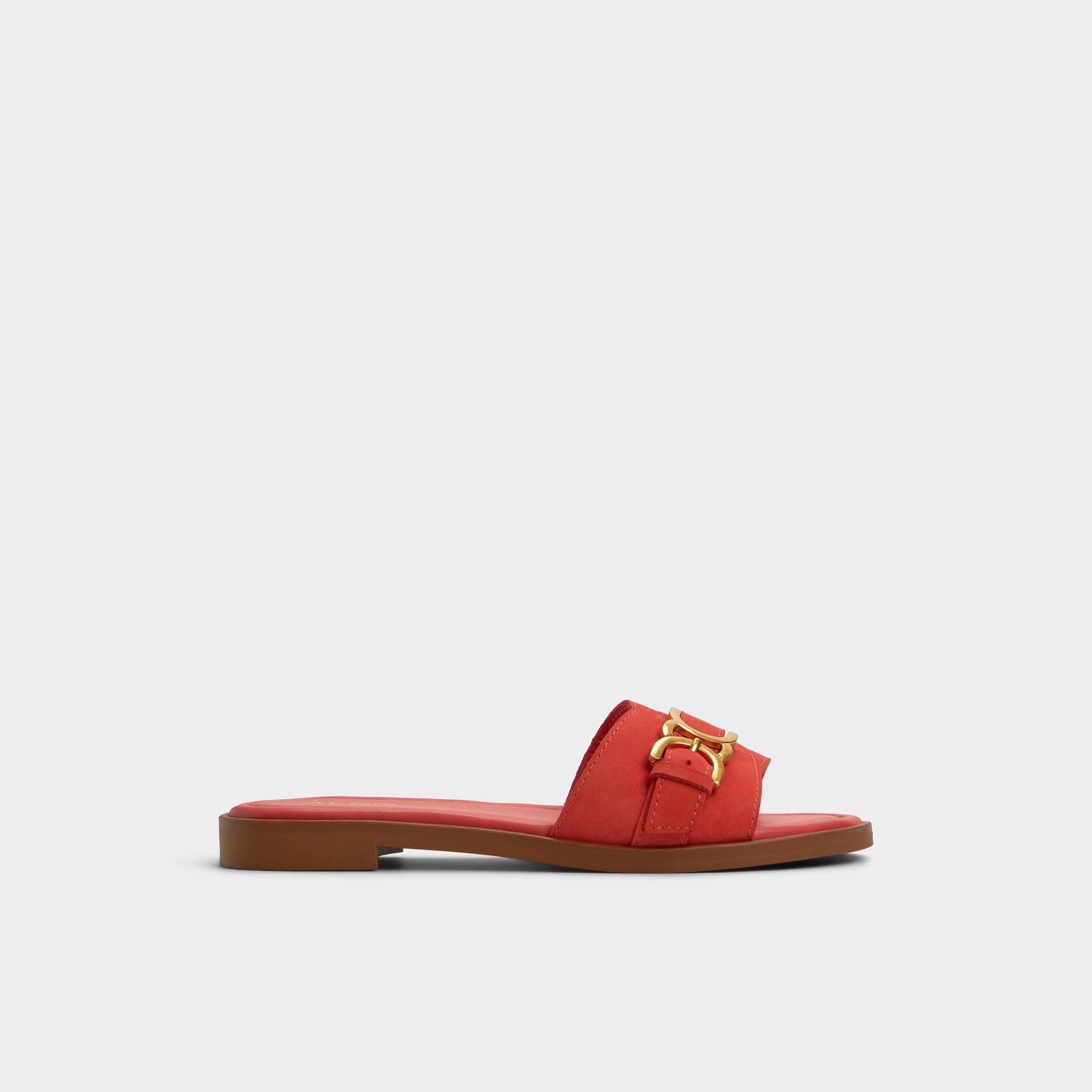 Medium Red Dallaedar Medium Red Women's Flats - Slide sandal | Aldo