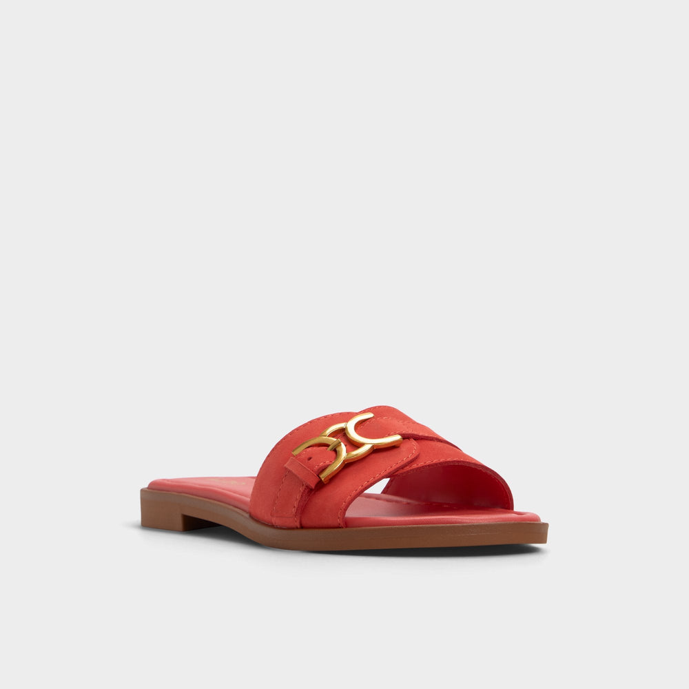 Medium Red Dallaedar Medium Red Women's Flats - Slide sandal | Aldo