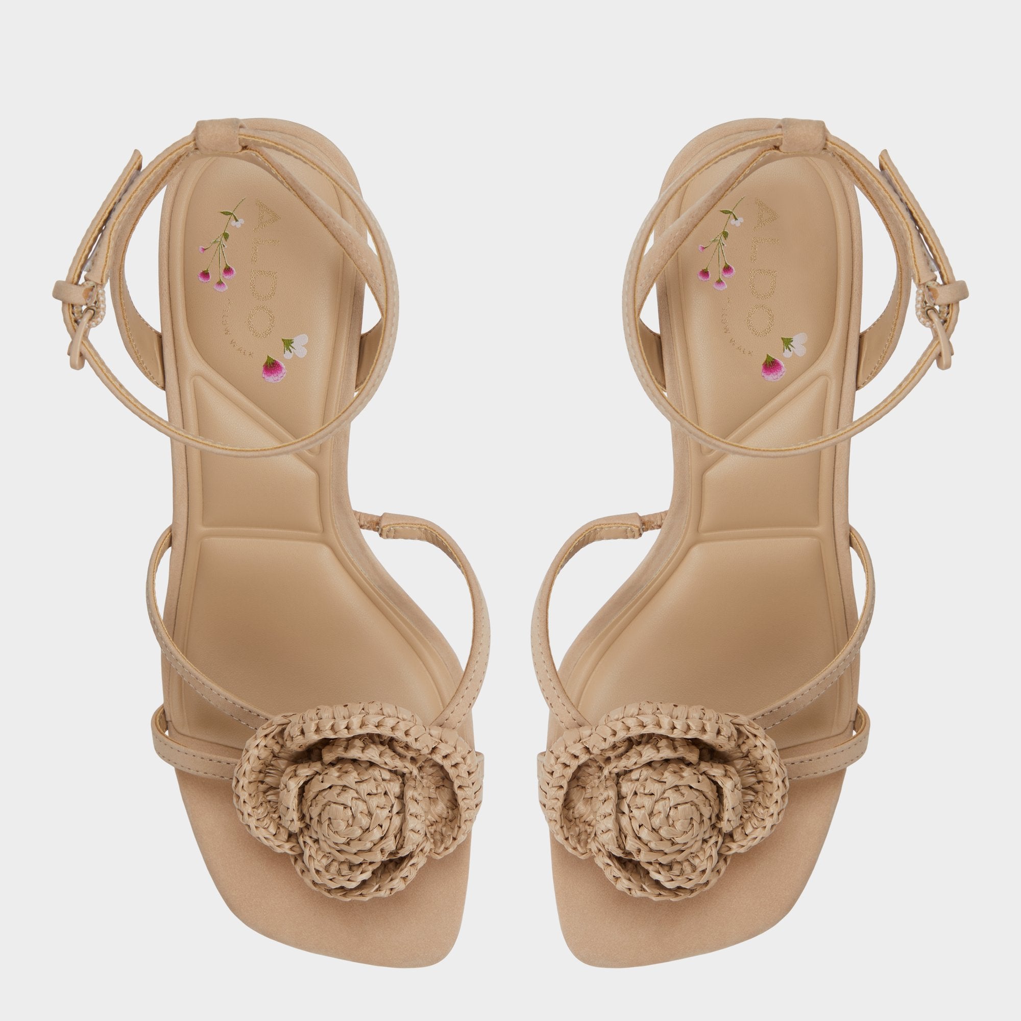 Sand Wildblossom Sand Women's Heeled sandals - Strappy heeled sandal, Stiletto heel | Aldo