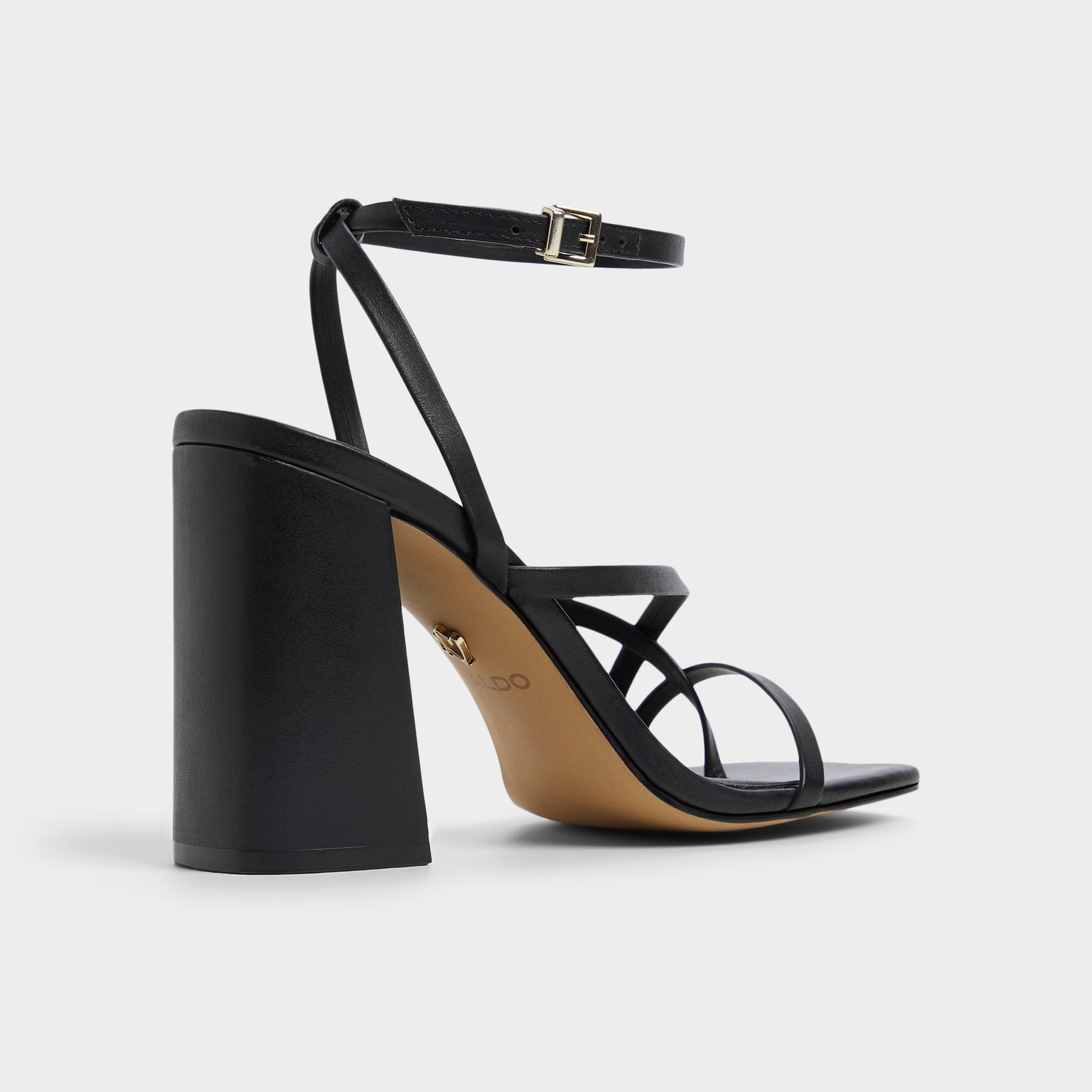 Other Black Laurader Other Black Women's Block heels - Strappy heeled sandal, Block heel | Aldo