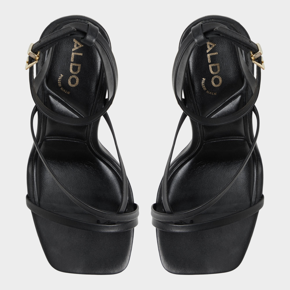 Other Black Laurader Other Black Women's Block heels - Strappy heeled sandal, Block heel | Aldo