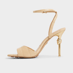 Medium Beige Harmonious in Medium Beige - Strappy heeled sandal | Aldo