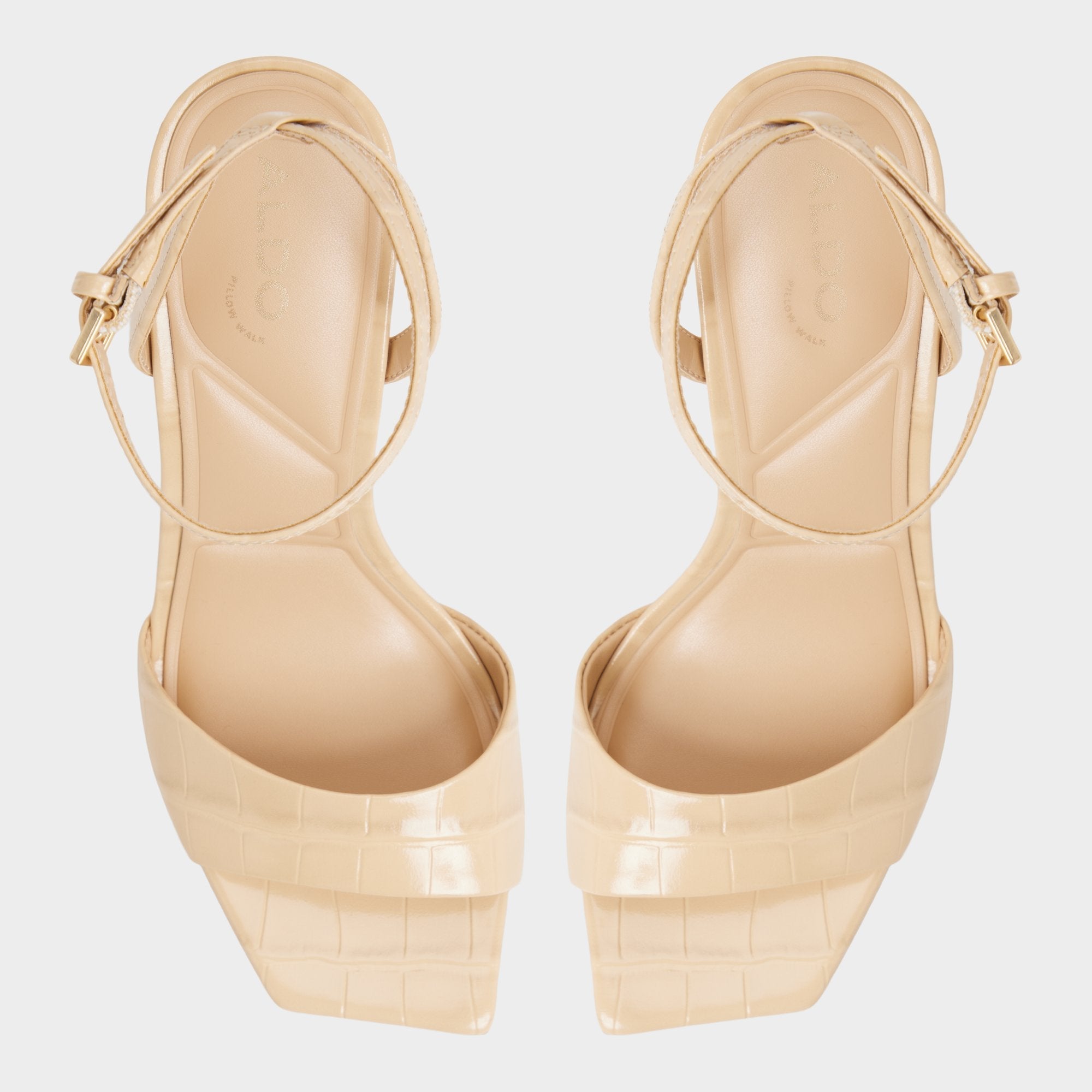 Medium Beige Harmonious in Medium Beige - Strappy heeled sandal | Aldo