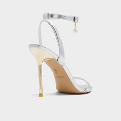 Silver Maristou Silver Women's Strappy sandals - Strappy heeled sandal | Aldo