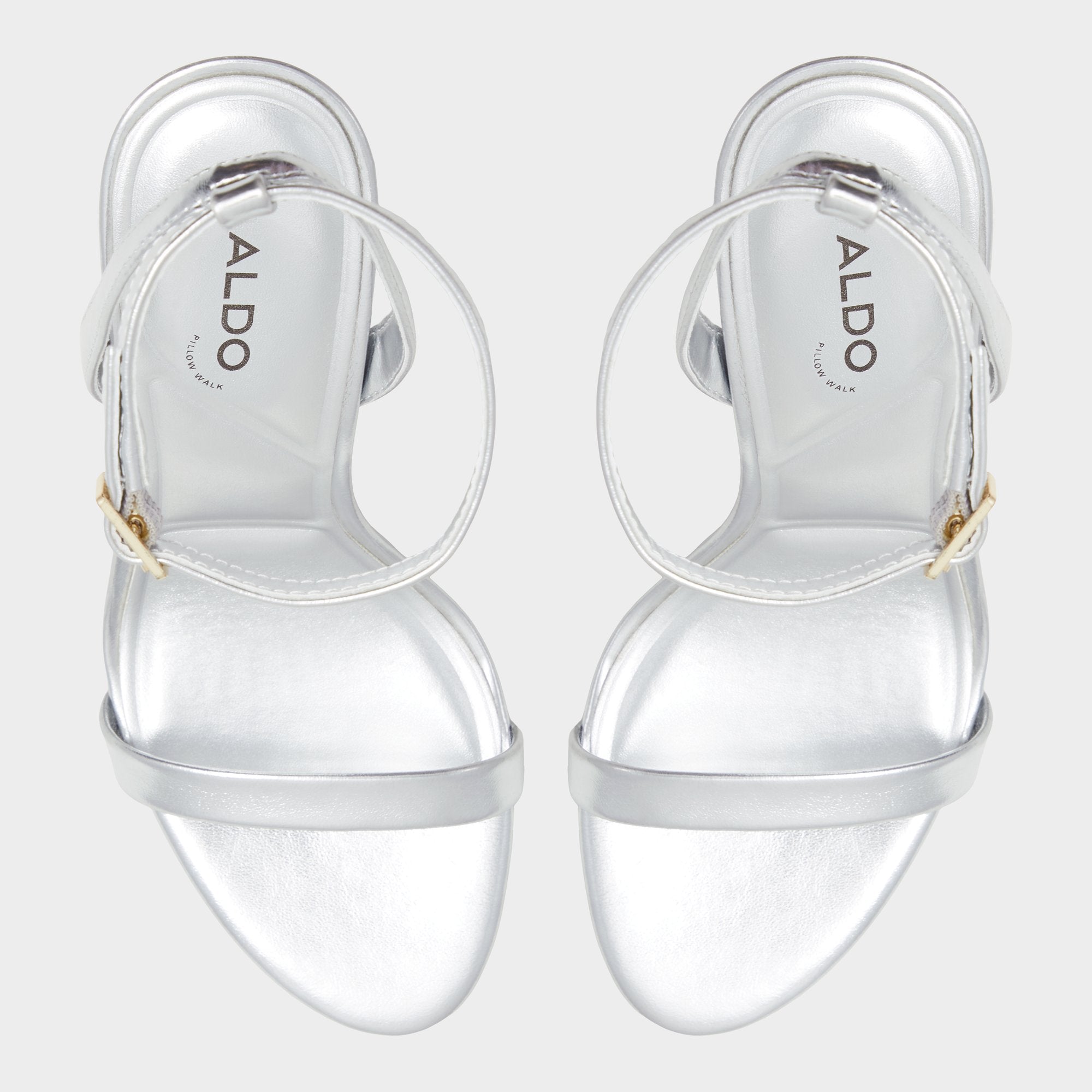 Silver Maristou Silver Women's Strappy sandals - Strappy heeled sandal | Aldo
