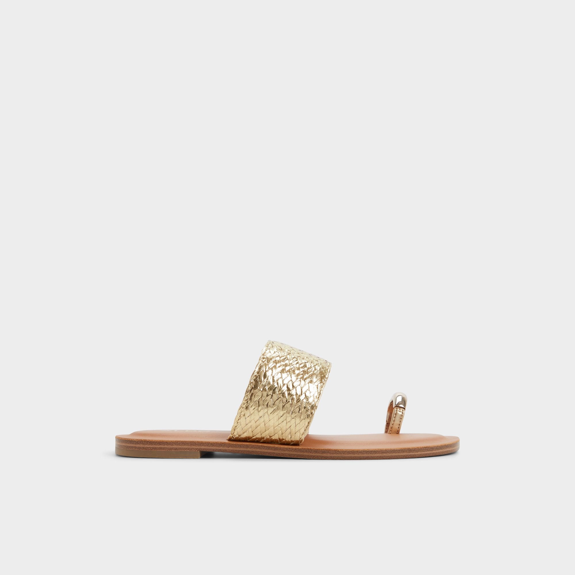 Gold Beachwalk Gold Women's Iridescent metallics - Slide sandal | Aldo