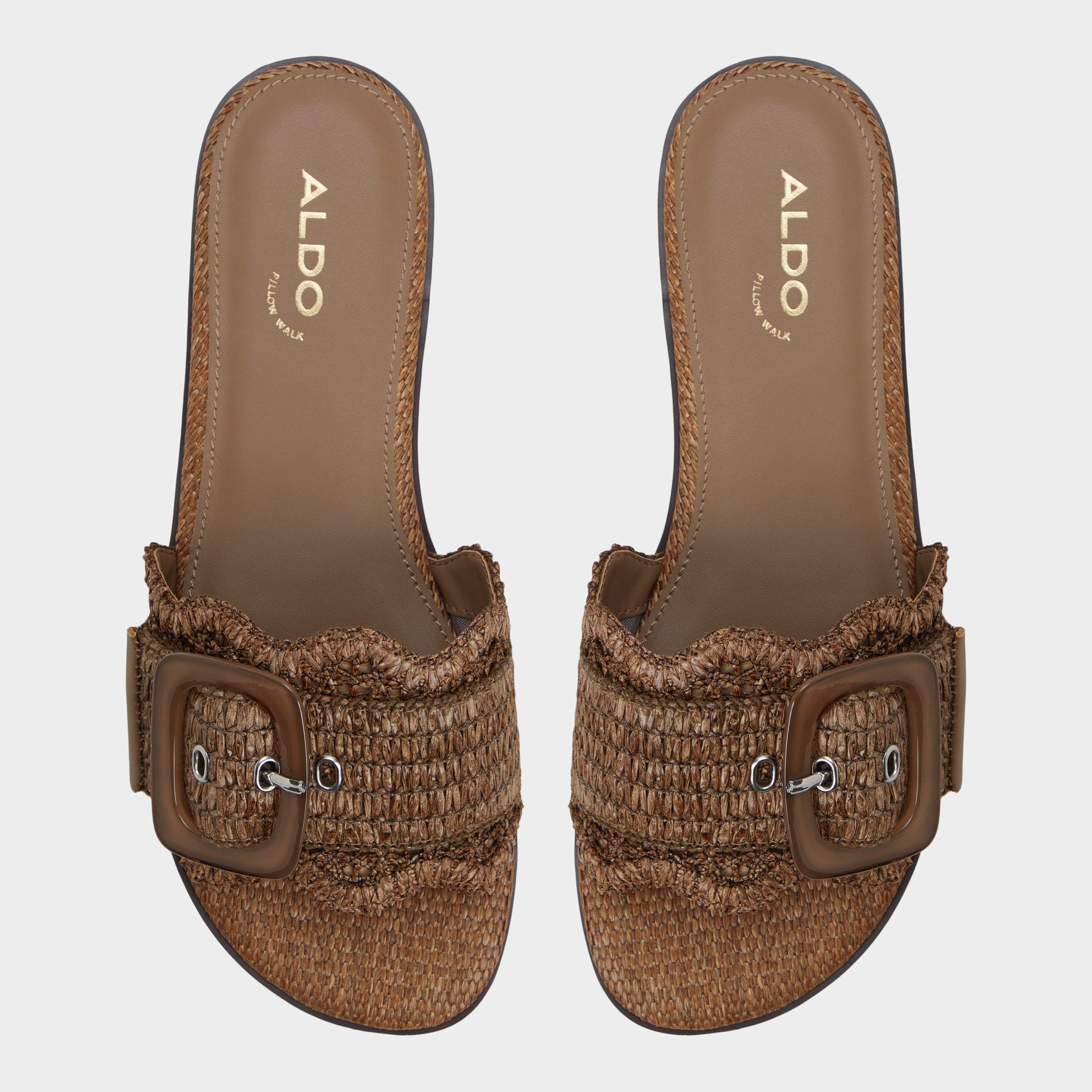 Light brown Wavysally in Light Brown - Slide sandal | Aldo