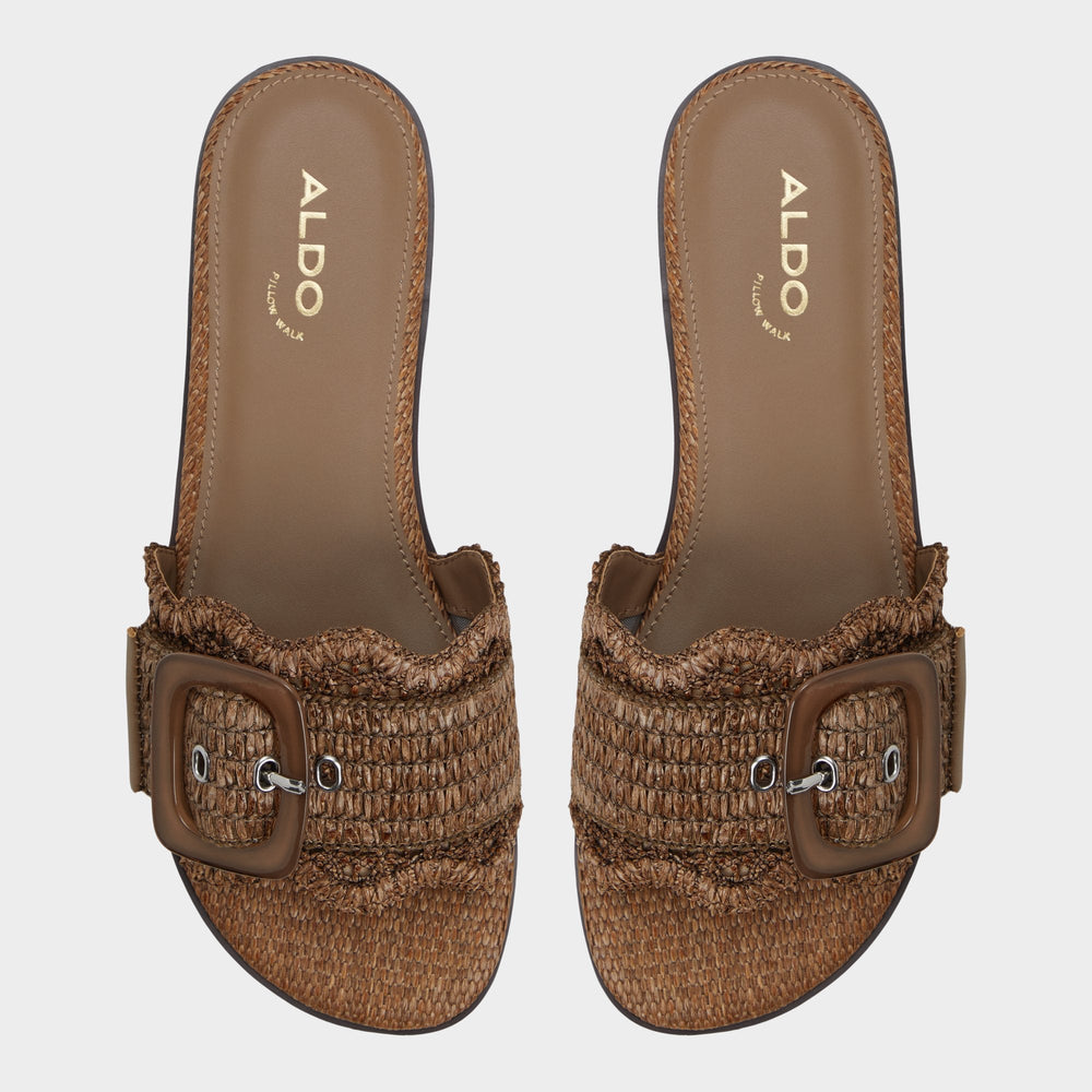 Light brown Wavysally in Light Brown - Slide sandal | Aldo