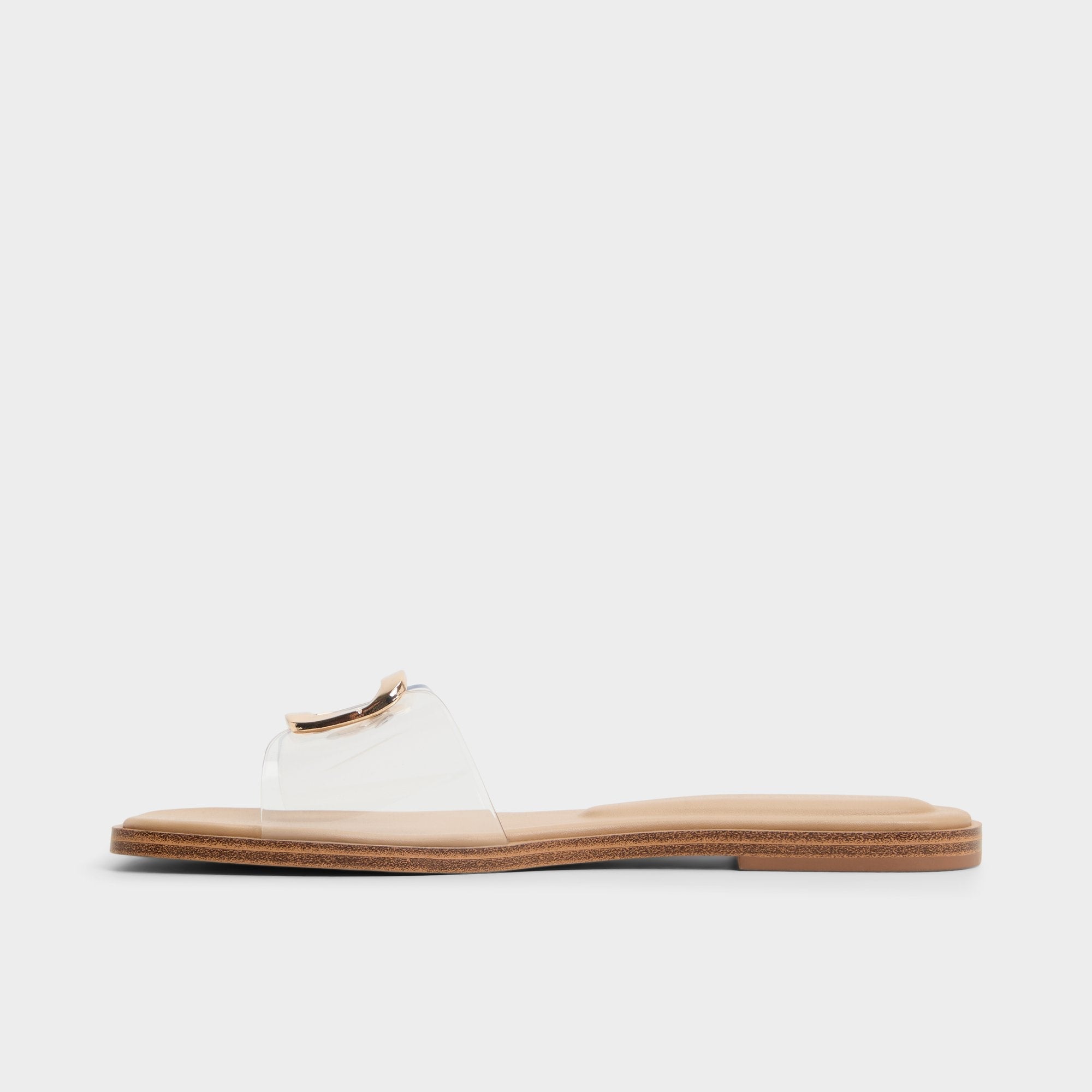 Clear Tidella Clear Women's Flats - Slide sandal | Aldo