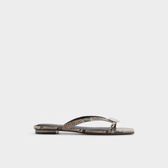 White/black Iliria White/Black Women's Flats - Slide sandal | Aldo