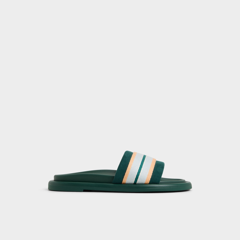 Open green Nydelagan in Open Green - , Footbed sandal | Aldo