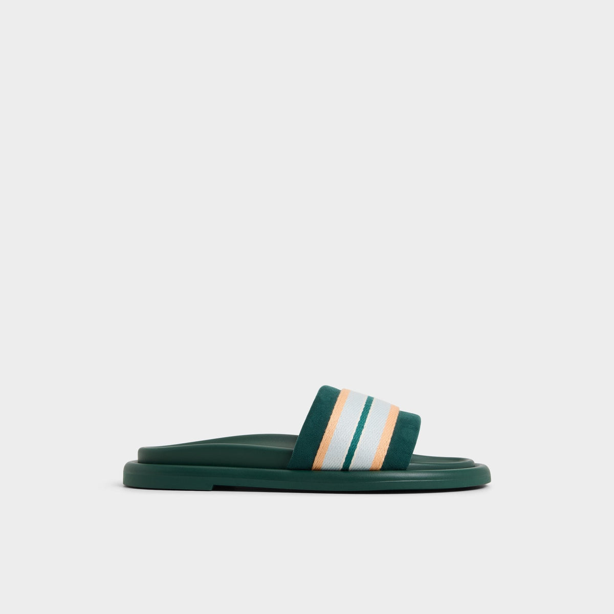 Open green Nydelagan in Open Green - , Footbed sandal | Aldo