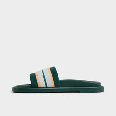 Open green Nydelagan in Open Green - , Footbed sandal | Aldo