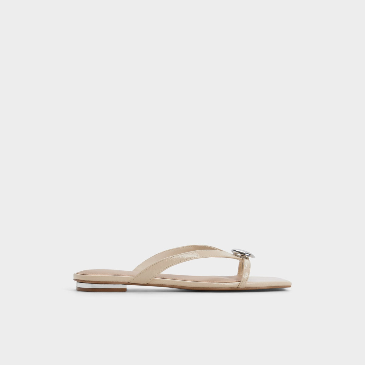 Beige Iliria Beige Women's Flats - Slide sandal | Aldo