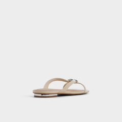 Beige Iliria Beige Women's Flats - Slide sandal | Aldo